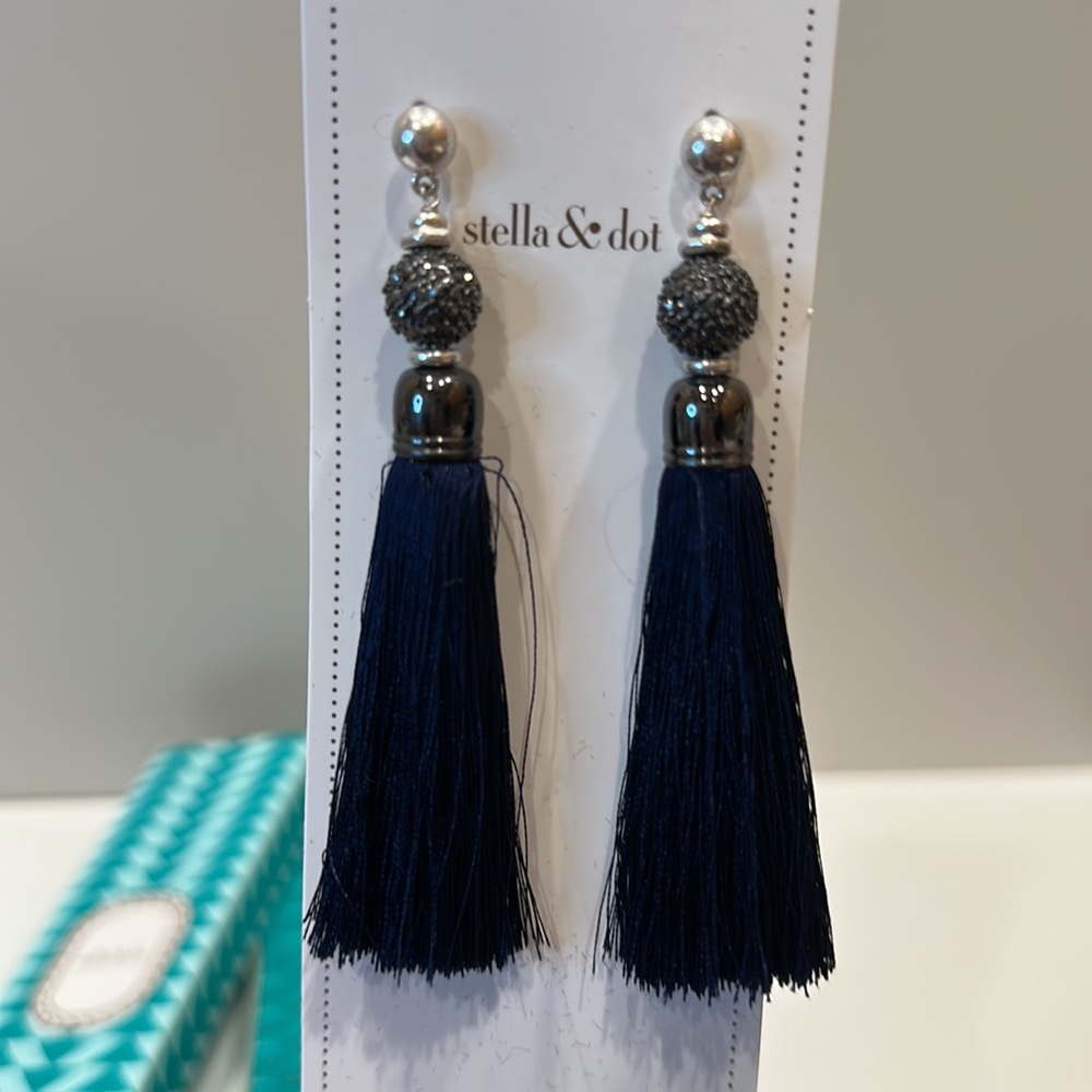 Stella & Dot Trove Tassel Earrings